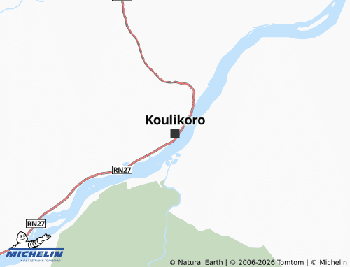 Carte MICHELIN Koulikoro - ViaMichelin