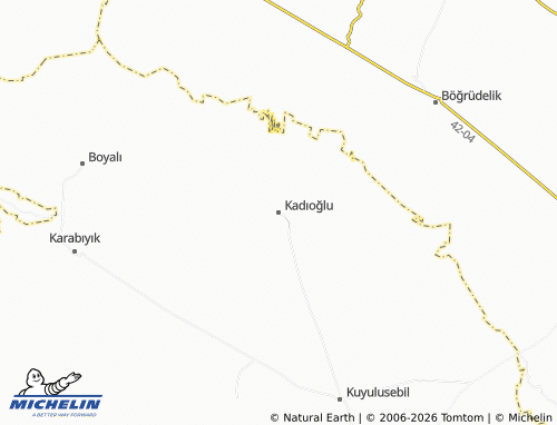 Mappa MICHELIN Kadıoğlu - ViaMichelin