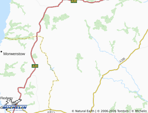 Kaart MICHELIN Bradworthy - ViaMichelin