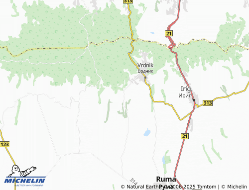 MICHELIN Jazak map - ViaMichelin