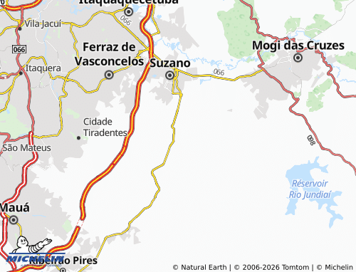 MICHELIN Parque Alvorada map - ViaMichelin
