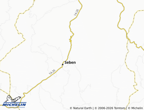 MICHELIN Solaklar map - ViaMichelin