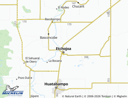 Kaart MICHELIN Nueva Esperanza - ViaMichelin