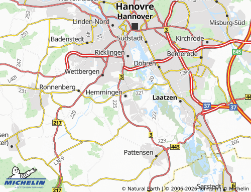 MICHELIN Hemmingen map - ViaMichelin