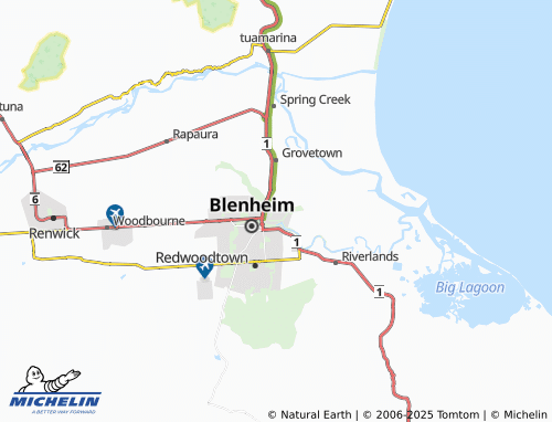 MICHELIN Riversdale map - ViaMichelin