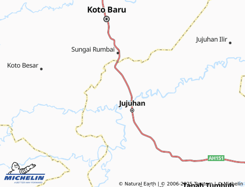 MICHELIN Sirih Sekapur map - ViaMichelin