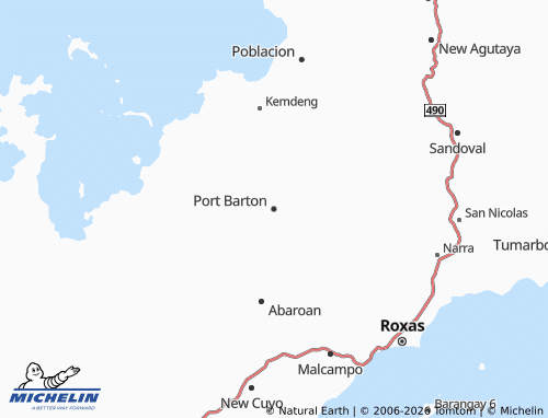 Mappa MICHELIN Port Barton - ViaMichelin