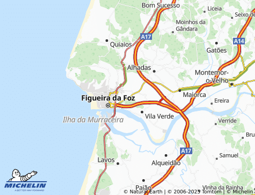 MICHELIN Carritos map - ViaMichelin