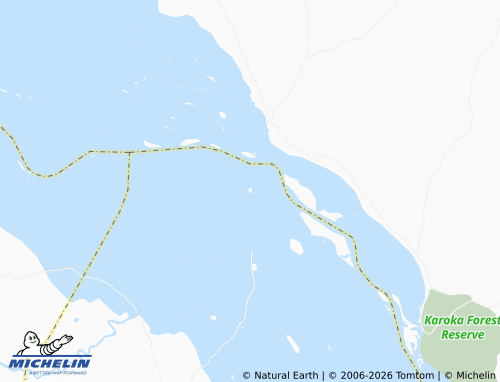 MICHELIN Eggan map - ViaMichelin
