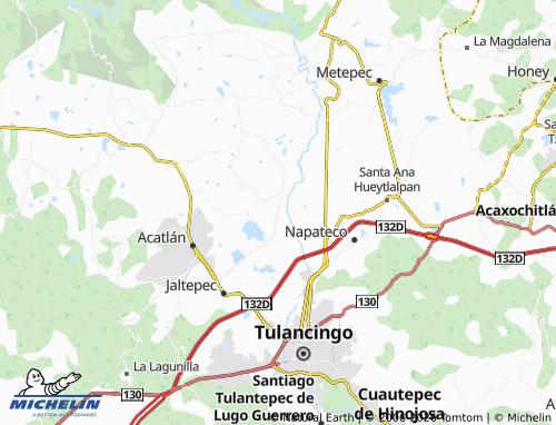 MICHELIN Colonia 28 de Mayo map - ViaMichelin