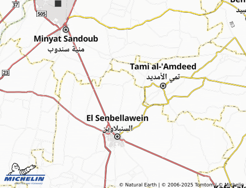 MICHELIN Meet Ghereta map - ViaMichelin