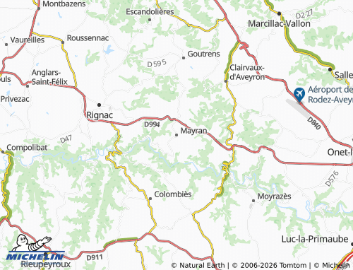Mapa MICHELIN Mayran - ViaMichelin