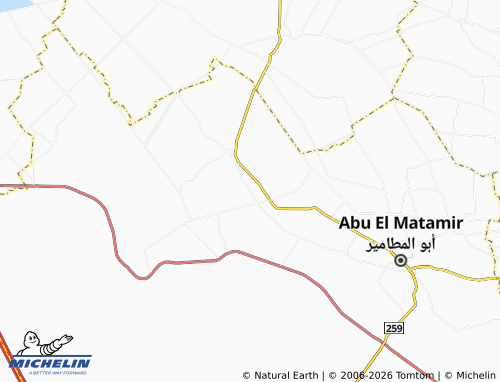 Mapa MICHELIN al-Yaseeniyyah - ViaMichelin