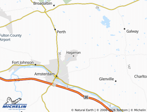 Mapa MICHELIN Hagaman - ViaMichelin