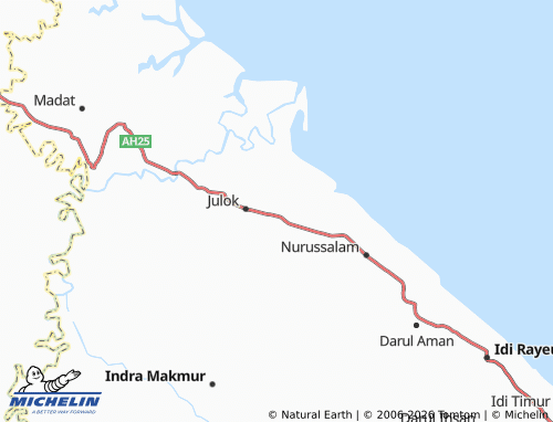 Mappa MICHELIN Ulee Tanoh - ViaMichelin