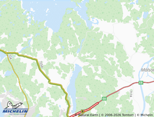 MICHELIN-Landkarte Koskö - ViaMichelin