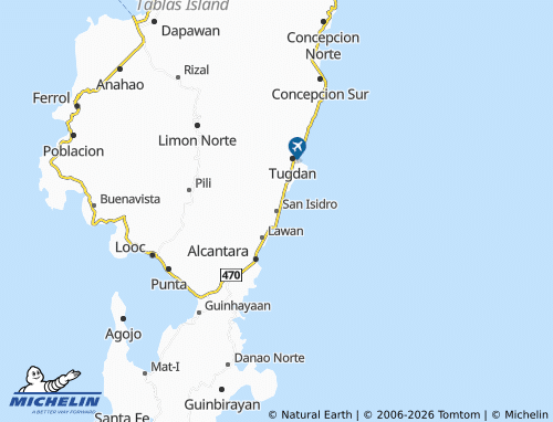 MICHELIN San Isidro map - ViaMichelin