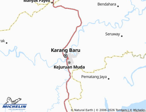 MICHELIN Rantau map - ViaMichelin