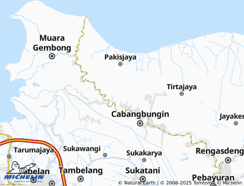 MICHELIN Telukbuyung map - ViaMichelin
