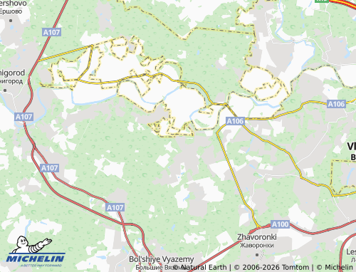 Carte MICHELIN Gorki-10 - ViaMichelin