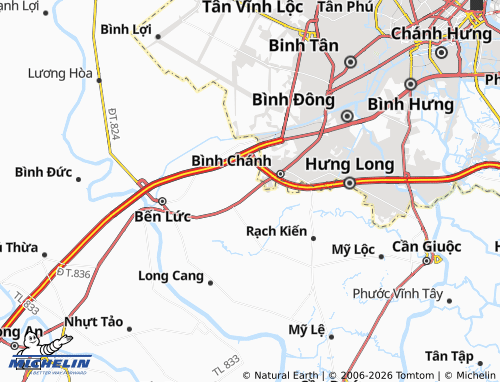 Mapa MICHELIN Mỹ Yên - ViaMichelin