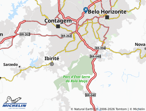 Mapa MICHELIN Brasil Industrial - ViaMichelin