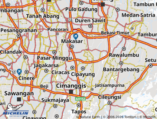 Mapa MICHELIN Ceger - ViaMichelin