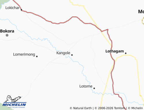 Mappa MICHELIN Kangole - ViaMichelin