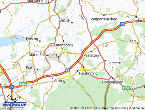 MICHELIN Wind map - ViaMichelin