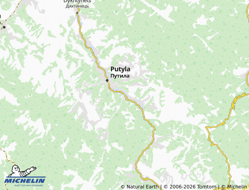 Mappa MICHELIN Serhii - ViaMichelin