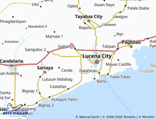 MICHELIN Ilayang Talim map - ViaMichelin