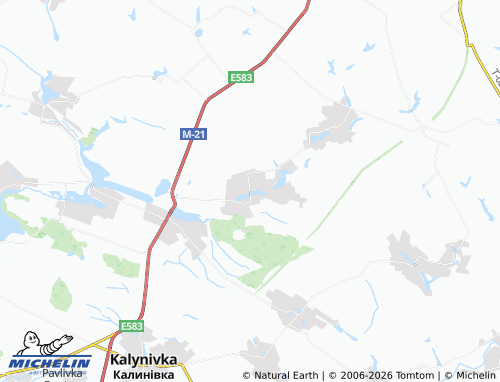 Mappa MICHELIN Cherepashyntsi - ViaMichelin