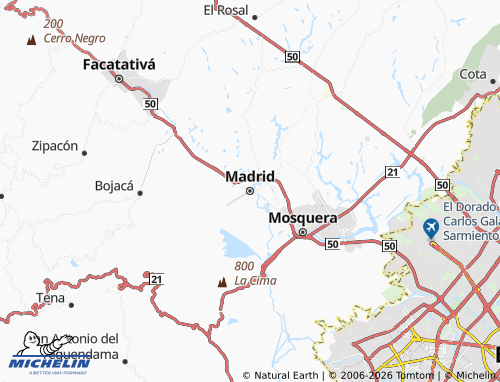 MICHELIN Madrid map - ViaMichelin