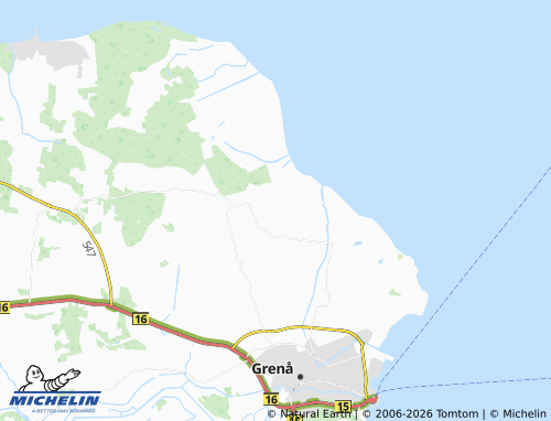 Kaart MICHELIN Karlby - ViaMichelin