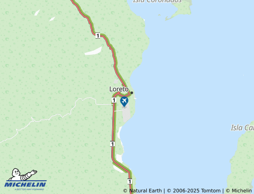 MICHELIN Obrera map - ViaMichelin