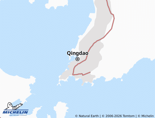 Mapa MICHELIN Qingdao - ViaMichelin