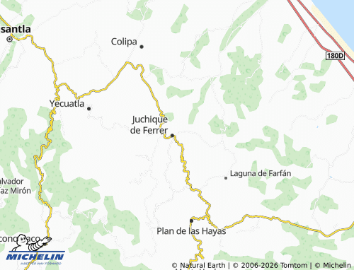 Mapa MICHELIN Colonia La Esperanza - ViaMichelin