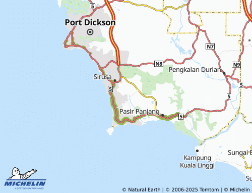MICHELIN Taman Bukit Perdana map - ViaMichelin