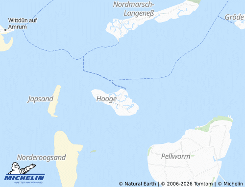 MICHELIN Backenswarft map - ViaMichelin