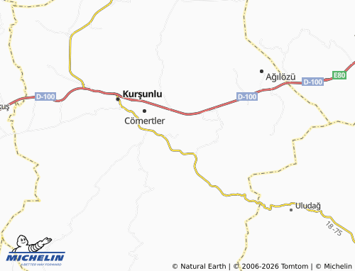 MICHELIN Çukurca map - ViaMichelin
