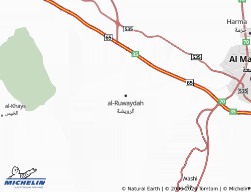 Carte MICHELIN al-Ruwaydah - ViaMichelin