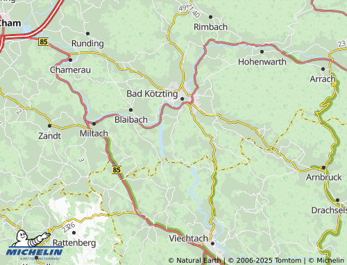 MICHELIN Hafenberg map - ViaMichelin