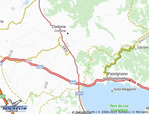 MICHELIN Ossaia map - ViaMichelin