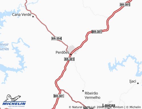 Mappa MICHELIN Perdões - ViaMichelin
