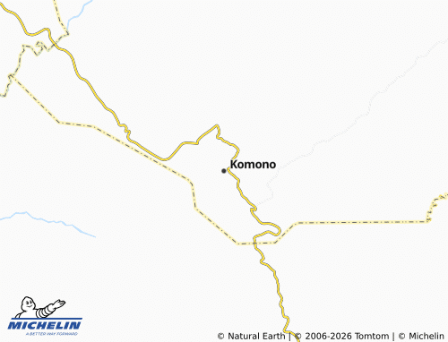 Mappa MICHELIN Komono - ViaMichelin