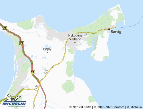 Mappa MICHELIN Moseby - ViaMichelin