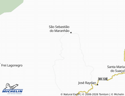 Carte MICHELIN Mãe dos Homens - ViaMichelin