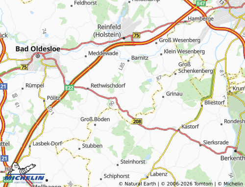 Mappa MICHELIN Westerau - ViaMichelin