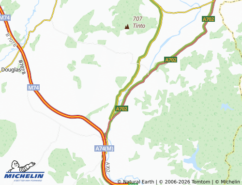 MICHELIN Roberton map - ViaMichelin