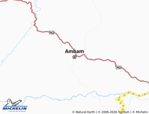 MICHELIN-Landkarte Ambam - ViaMichelin